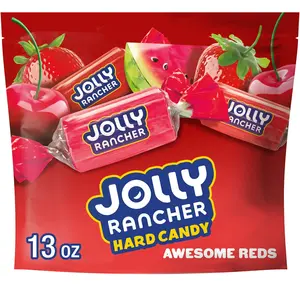 Jolly Rancher Awesome Reds Assorted Fruit Flavored Hard Candy, Bag 13 oz
