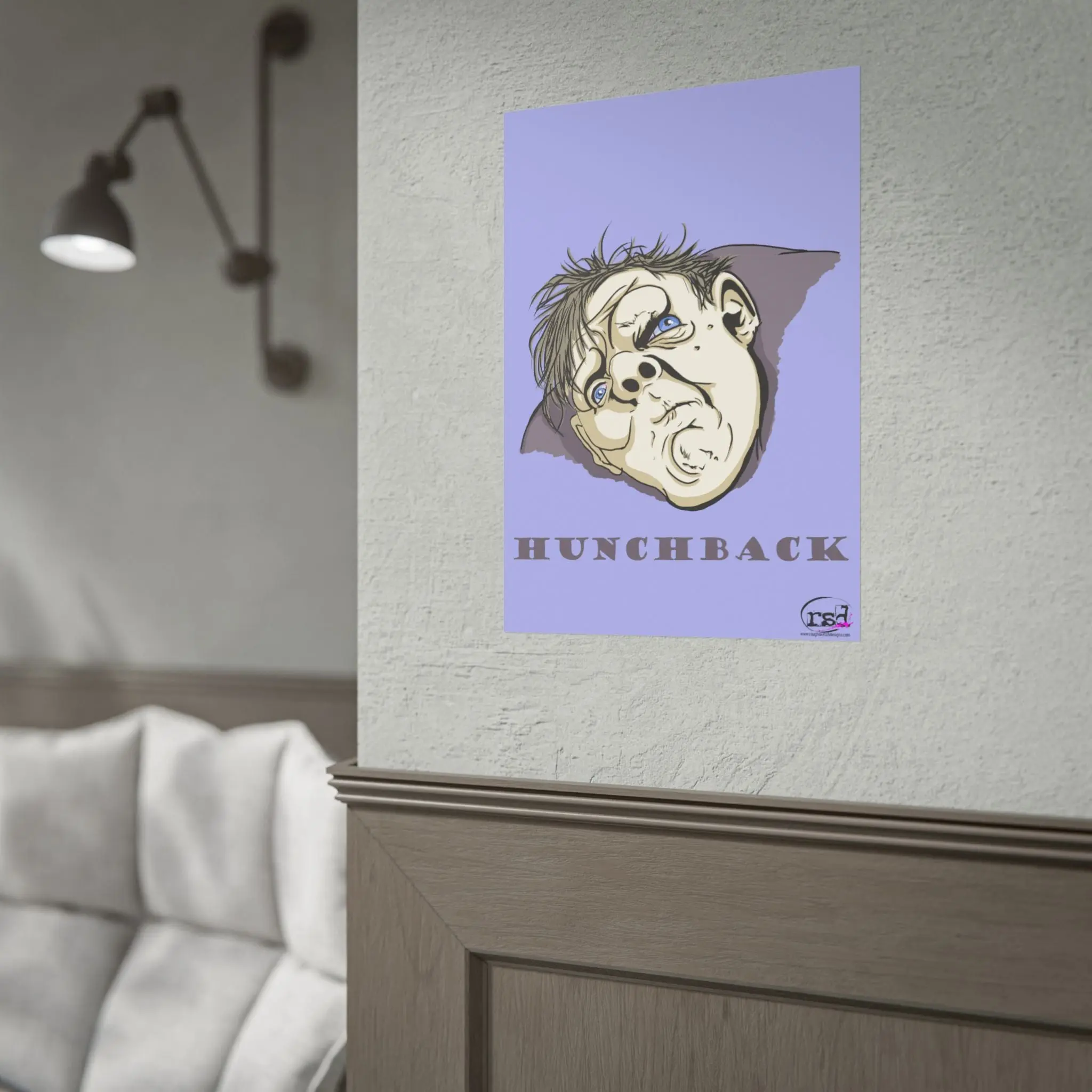 Color Version of The Hunchback Print