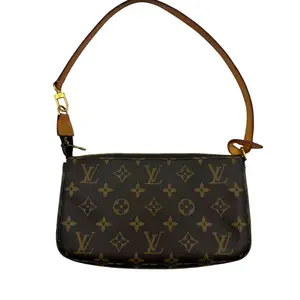 Pre-owned Louis Vuitton Monogram Canvas Mini Pochette Shoulder Handbag
