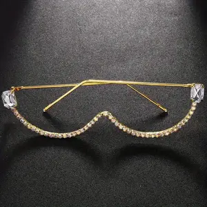 Evening Party Fashion Without Lenses to Decorate The Eye Frame