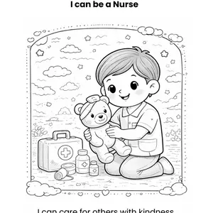 I Can Be Anything A Coloring & Affirmation Book for Kids creative activity kid