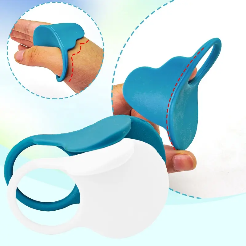 Baseball Thumb Silicone Protector, Batting Hand Training Aid, Injury Prevention Tool, Essential Baseball Equipment for Players, Sport