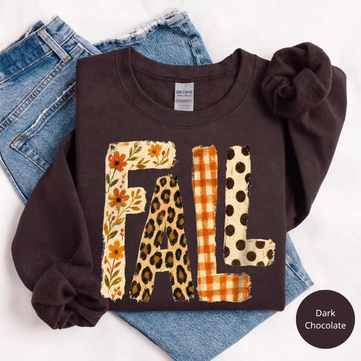 [T-Shirt or Sweatshirt] Distressed Fall , Retro Autumn Pumpkin Graphic Sweatshirt, Vintage Harvest Shirt, Cozy Thanksgiving Gift, Seasonal Apparel