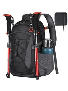 Hiking Backpack 40L Waterproof Camping Backpack, Lightweight Packable Backpack for Women Men, Outdoor Travel Daypack