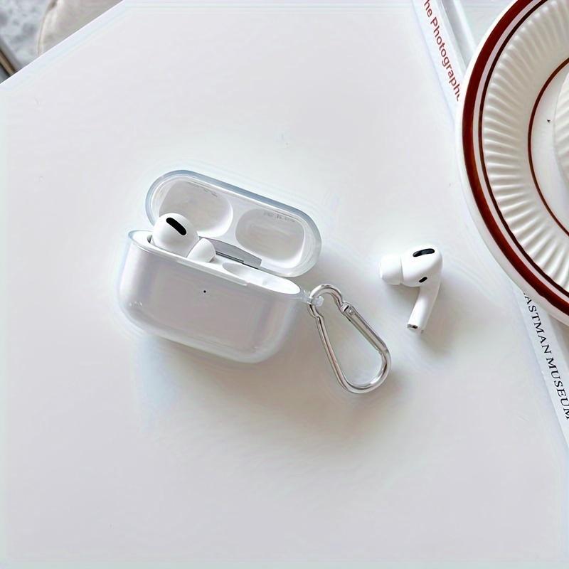 Transparent Protective Case for AirPods Earbuds with Handy Hook Compact Design for Enhanced Protection Versatile Use Audio Wireless Earbuds Headset g1 High Quality Headphones