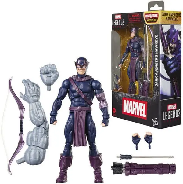Dark Avengers - Marvel Legends - Hawkeye Action figurine/statue with Build-A-figurine/statue Piece  [COLLECTIBLES] Action figurine/statue