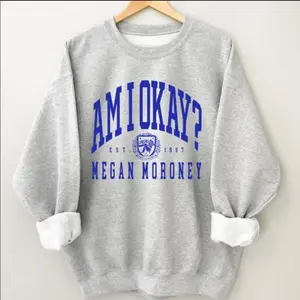 Megan Moroney Concert Song Sweatshirt, Music, Am I Okay Tour Sweatshirt