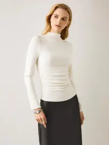 OGL Thermal Ruched Sides Tuckable Mockneck Top ProWarm- New 100% - Flash sale 2026!!
