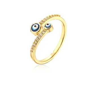 Double Lucky Eye Ring