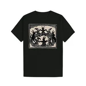 Men's Vintage Gothic Anime Horror T-Shirt - Funny Dark Humor Y2K Manga Graphic Tee with Inappropriate Joke Design, Casual Round Neck Short Sleeve Shirt for Summer, Machine Washable - Ideal Gift for Anime Fans & Japanese Pop Culture Enthusiasts (Black) - R