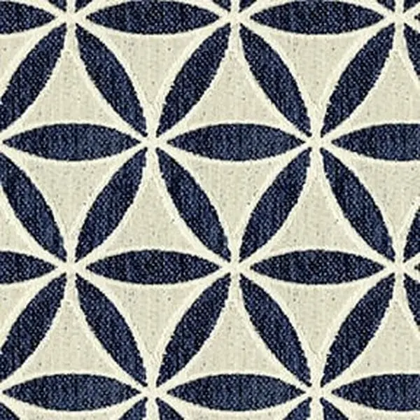 308 100 Percent Polyester Fabric, Navy