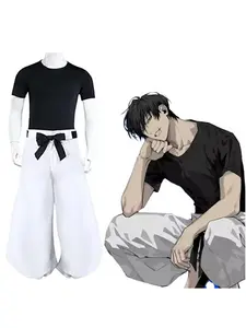 Adult Jjk Manga Anime Costume, Volumes Pants Role-Playing, Halloween Christmas Clothing, Slim-Fit Suit for All Seasons