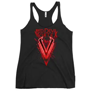 "Red Devil Vortex' Women's Racerback Tank