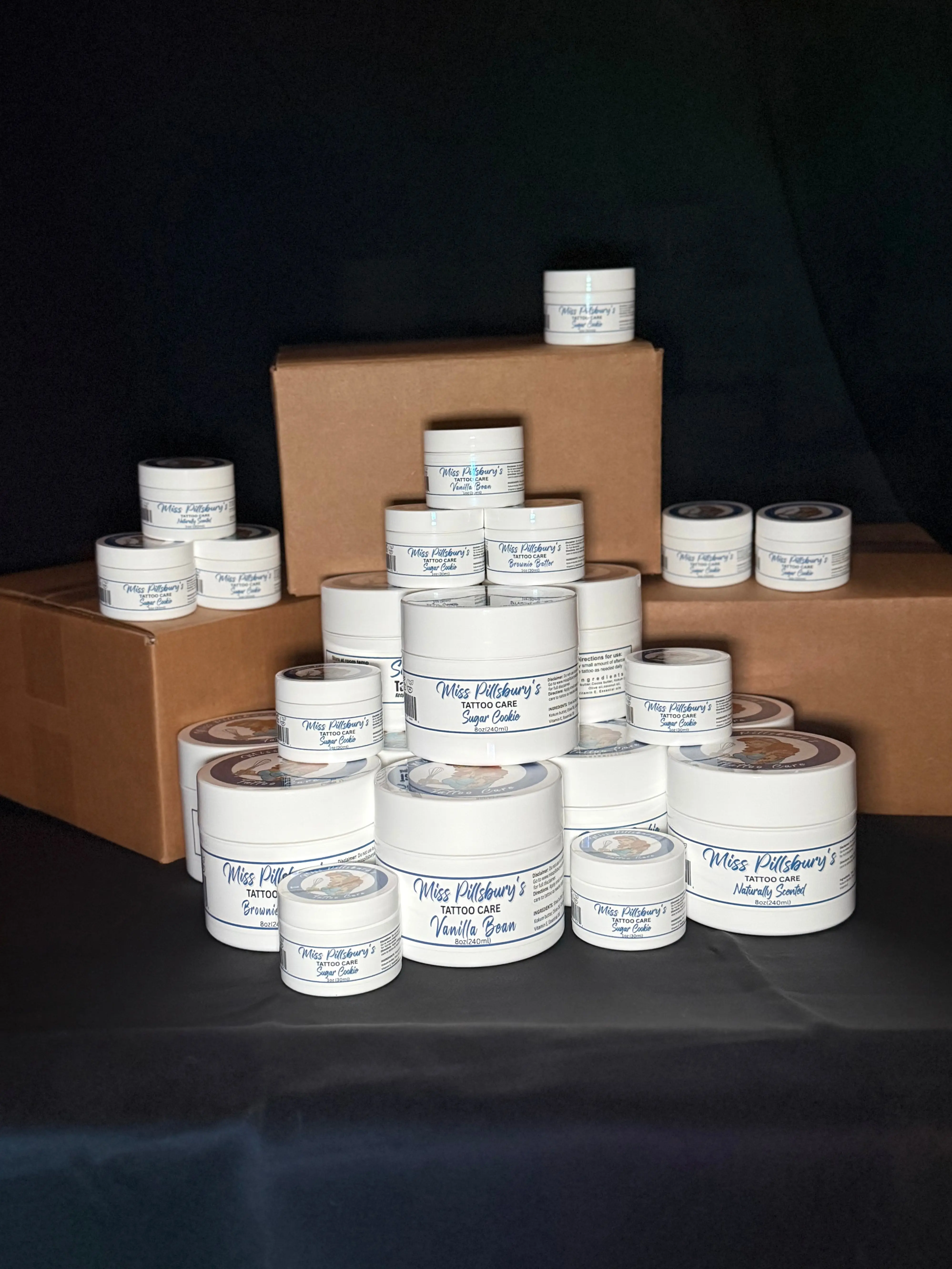 Full Studio Package (192 pieces of 1oz + 12 containers of 8oz)