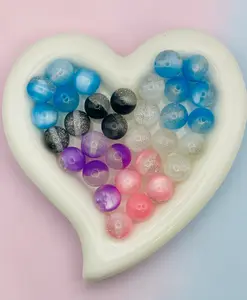 Glitter Cat Eye Beads – Create Your Own Custom Mix | Acrylic Sparkle Beads for Pens & DIY Jewelry