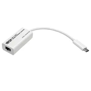 Tripp Lite U436-06N-GBW Wired USB 3.1 C to Gigabit Ethernet Connector, Electronics Accessories for Plug-and-Play Device Use