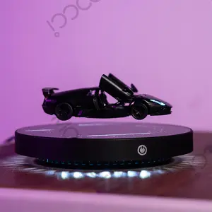 Magnetic Floating Diecast Car Vehicle with LED 1:36 Scale Boys' Gifts for Interior Decorating Halloween Presents toys boys Remote Control Kart