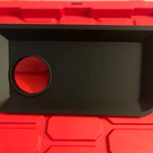 3D Printed Food Tray with Drink Holder for Shopping Carts