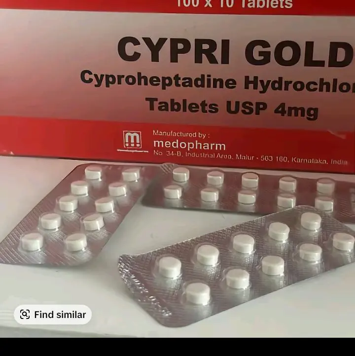 Cypri Gold 4mg Tablets USP 100x10 Dietary Supplement for Healthcare