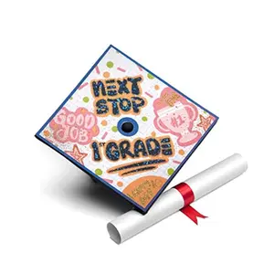 Once Upon A Time Graduation Cap Topper 2023 Graduation Gift Graduation Cap Decorations Handmade, Next Stop 1st Grade