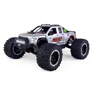 1/7 Scale Brushless 4WD RC Monster Truck - All Terrain Electric Remote Control Off-Road Vehicle for Adult Hobbyists MX-07 (Battery Excluded)