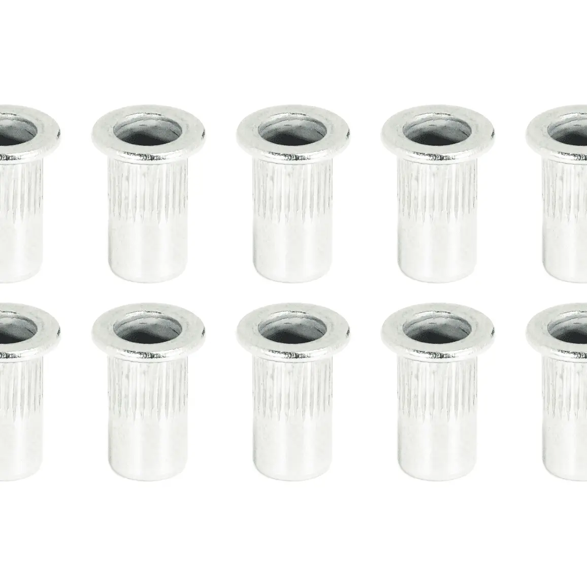ZSPEC M6-1.0 Rivet Nuts, SUS304 Stainless Steel, 10-Pack