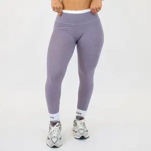 Contrast Core Legging 25" - No Front Seam - High Rise