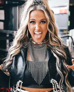 Rhinestone Bandana/Discodana - Full Rhinestone Black Rodeo