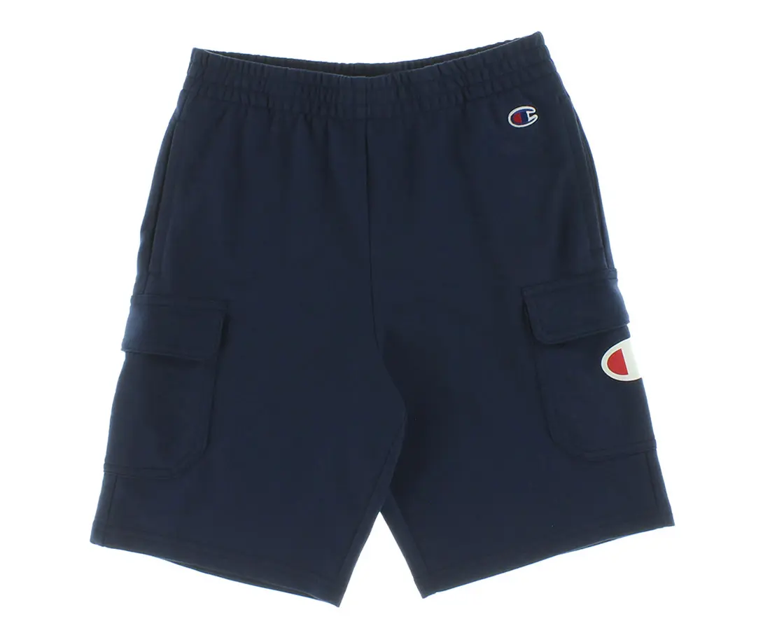 Champion C Logo French Terry Cargo Boys Active Shorts