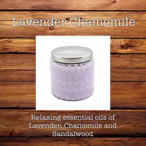 Lavender Chamomile Scented Candle