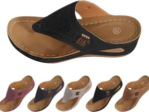 Orthopedic  for Women 2026 Dressy Casual Summer Arch Support Flip Flops  Beach Vacation Elegant Comfortable Women's Sandals