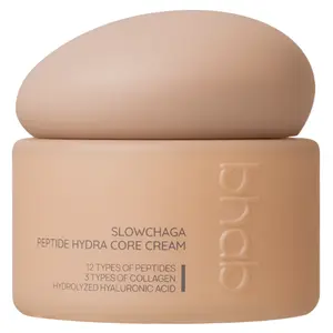 BHAB SLOWCHAGA Peptide Hydra Core Cream with Peptide Collagen Niacinamide Hyaluronic Acid Ceramide Panthenol for Hydration Barrier Instant Calming & Soothing Firmness Korean Skin Care 2.7 fl.oz(80ml)