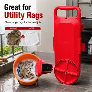 [Bucket Not Included] Portable Mini Washing Machine with Digital Timer & Dual-Direction Rotation, Smart Rotating Bucket Washer for Underwear, Socks, Baby Clothes, Mop Heads, Cleaning Cloths, Apartment, Dorm, RV & Travel，Summer merwin