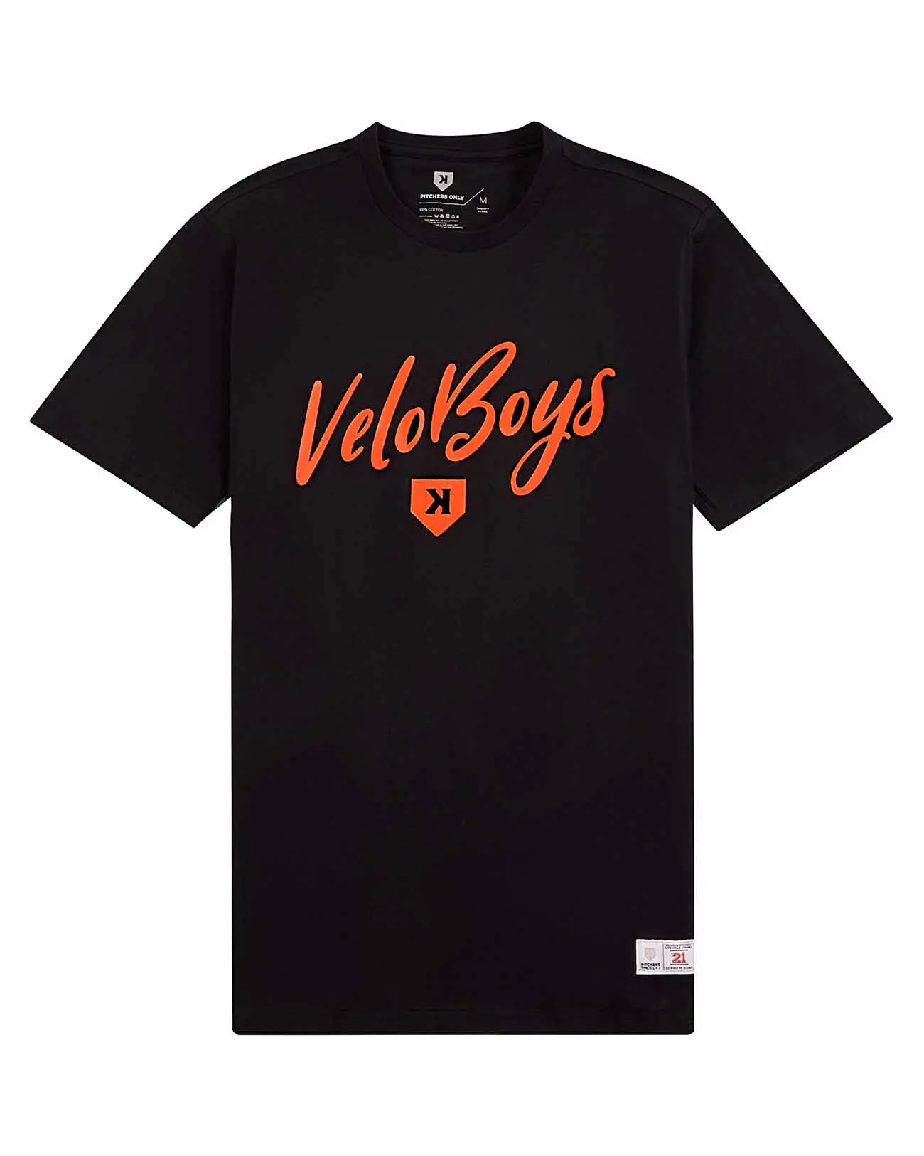 PITCHERS ONLY YOUTH VeloBoys Tee Cotton  T-Shirt - Made for Baseball Players