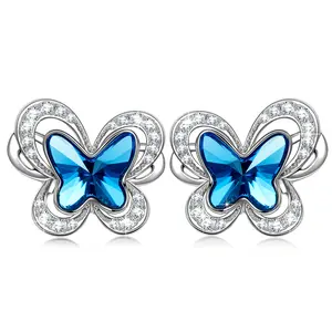 GONA Butterfly Earrings for Female -Daily Wear, Thoughtful Wedding Anniversary Gift for Women tarnish proof