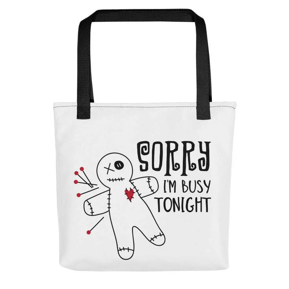 Busy Tonight Tote Bag