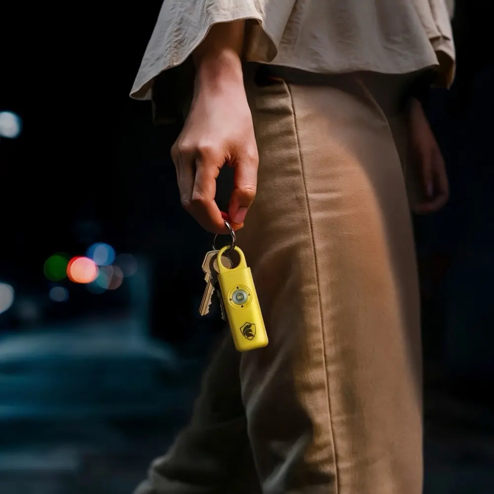Spartan Defense Personal Rechargeable Safety Alarms for Women - 130-Decibel Alarm