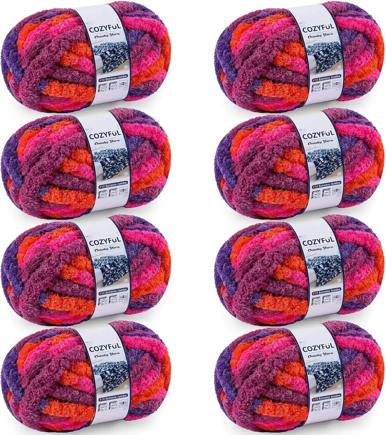 Orange&Rose&Purple