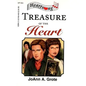 USED-Treasure of the Heart (Minnesota Mysteries Series #3) (Heartsong Presents #55) by JoAnn A. Grote (Unknown)