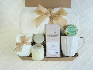 Romantic Gift Box, Cute Gift Set for Women, Mother's Day Gift, Cozy Birthday Present