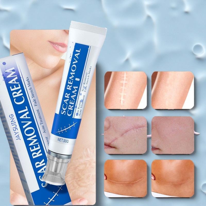2 Professional Scar Removal Gels, Advanced Silicone Scar Removal Cream for Burn,Acne Old Scar Removal Cream for Face & Body | Fades Dark Scars