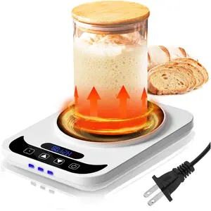 Bread Starter Warmer - Sourdough Starter Warmer Electric with Precise 1°F Thermostat Control (70-100°F) - Sour Dough Heating Mat Pad - 12H Timer - Memory Function - Sourdough Warming Mat
