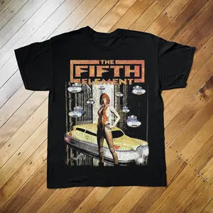 [Sale Up To 40%] 98 FIFTH ELEMENT PS1 VINTAGE T-SHIRT