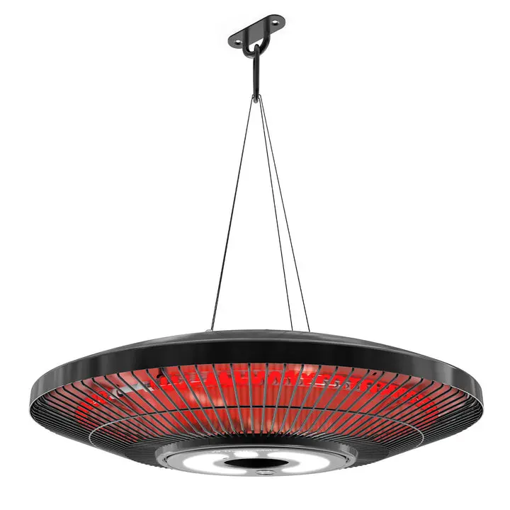 1500W Infrared Hanging Patio Heater, 360° Radiant Heat 1500W Infrared Hanging Patio Heater, 360° Radiant Heat