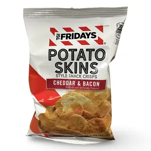 TGI Fridays Cheddar and Bacon Potato Skins, 1.75 oz, 10x Bags