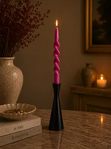 Twisted Spiral Candle