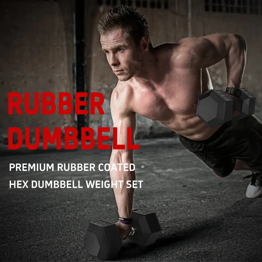 15LB per piece apollo Dumbbell for both commercial and home usage High-end Coated Octagon Dumbbells
