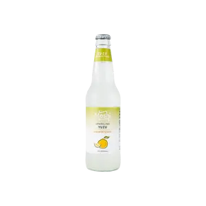 MOSHI Japanese Sugar-Free Yuzu Sparkling Water 355ml - Real Fruit Juice, Zero Sugar, Zero Calories, Zero Fat