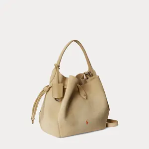 Polo Ralph Lauren - Polo Play Suede Drawstring Bag