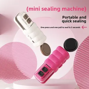 Multi-Functional Snack Bag Sealer Opener Cap Opener Plastic Sealing Machine Plastic Bag Sealer